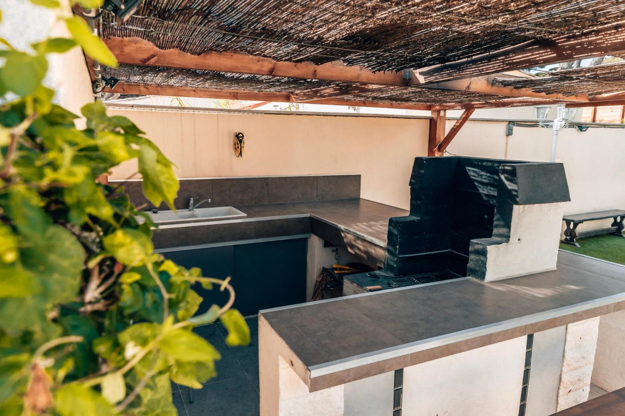 Reve D'azur En Bord De A La Nartelle Avec Piscine Dans La Residence, Terrasse, Bbq, 2 2 Sdb De 35m2 Draps Inclus * Sainte-Maxime
